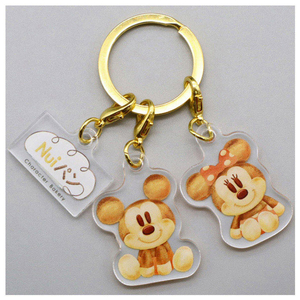 タカラトミーアーツ ディズニーキャラクター/Nuiパン/3連アクリルキーホルダー/ キャラクターパン(すわり) NUIﾊﾟﾝ3ﾚﾝｷ-ﾎﾙﾀﾞ-ｷﾔﾗﾊﾟﾝｽﾜﾘ-イメージ3