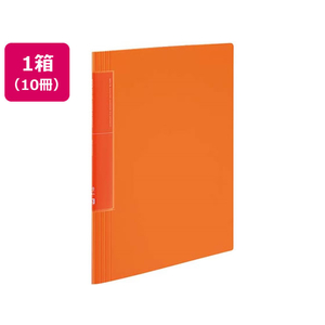 コクヨ クリヤーブック〈ノビータ〉ウェーブカットA4 20ポケットオレンジ10冊 1箱(10冊) F864790-ﾗ-TN560YR-イメージ1