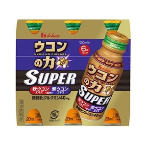 ハウスウェルネスフーズ ウコンの力 スーパー 120mL×6本 FCN2884-イメージ1