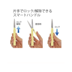 プラス はさみ 携帯用フィットカットカーブ ツイッギー ソーダレモン 34574 F184626-34-574SC-130P-イメージ8