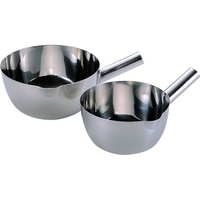 神子島製作所 18-8口付ひしゃく 頭部のみ 15cm 1.2L 15cm内径150×高さ75mm1.2L FCL4438-027195001