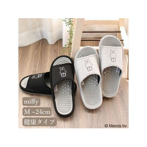 ストロング スリッパ ミッフィー 凹凸インソール グレー M FC764YN-10-9-425-m9-イメージ2
