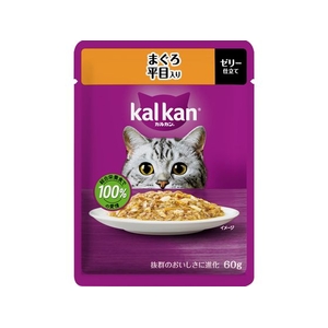 マースジャパン カルカンパウチ まぐろ 平目入り 60g FCD014G-イメージ1