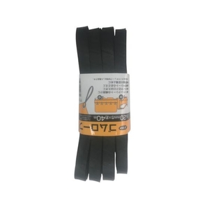 ユタカメイク ゴム チューブロープ 20mm×40m ブラック40202 FC836GR-3677729-イメージ1