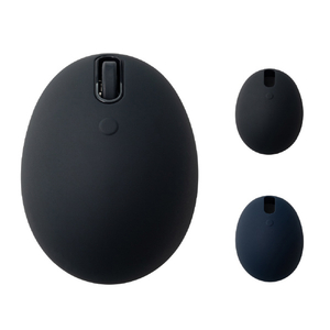 エレコム EGG MOUSE Bluetooth(R) 静音マウス[4ボタン] ブラック M-EGG40BBXSSBK-イメージ2
