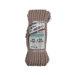 ユタカメイク カラートラックロープ 12mm×20m カッチ カッチ1220 FC114GS-8275842-イメージ1