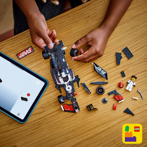 レゴジャパン LEGO スピードチャンピオンズ 77250 MoneyGram Haas F1(R) Team VF-24 レースカー 77250ﾊ-ｽF1VF-24-イメージ10