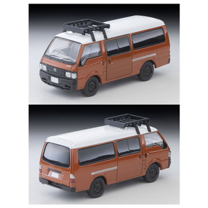 トミーテック トミカリミテッドヴィンテージ NEO LV-N310d マツダ ボンゴブローニイ バン カスタム仕様 (茶) ルーフキャリア、フィギュア付 LVN310Dﾌﾞﾛ-ﾆｲﾁﾔﾙ-ﾌﾌｲｷﾞﾕｱ-イメージ2