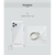 PHONECKLACE iPhone 13 Pro Max用ストラップ用リング付きクリアケース ガンブラックチャーム ガンブラックチャーム PN21617I13PMBK-イメージ13