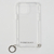 PHONECKLACE iPhone 13 Pro Max用ストラップ用リング付きクリアケース ガンブラックチャーム ガンブラックチャーム PN21617I13PMBK-イメージ2