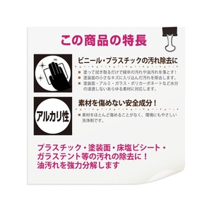 カンペハピオ 復活洗浄剤 ビニール・プラスチック用 4L FCB798M-イメージ4