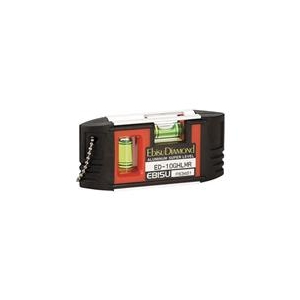 エビス エビスダイヤモンド　G-ハンディーレベル　レッド ED-10GHLMR-イメージ1