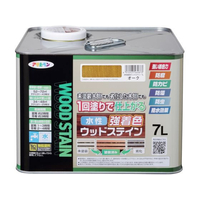アサヒペン 水性強着色ウッドステイン 7L オーク FC892PN