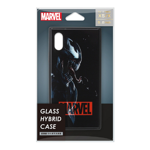 PGA iPhone XS/X用ガラスハイブリッドケース MARVEL ヴェノム PG-DCS617VEN-イメージ1