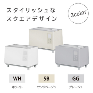 e angle ハイブリッド加湿器 ホワイト ANGC-UHT50-A-WH-イメージ6