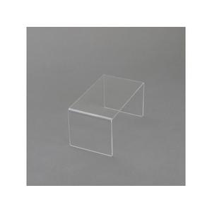 シモジマ アクリルディスプレイ コの字3面 幅180×奥行100×高90mm FCN7139-7306202-イメージ2
