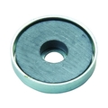 トラスコ中山 TRUSCO/キャップ付フェライト磁石 外径22.8mm×厚み5.2mm 1個 17.645.2 FC283EF-4151968