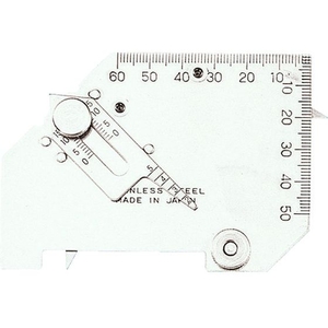 トラスコ中山 溶接ゲージ 寸法測定精度±0.6mm FC217JX-2297353-イメージ3