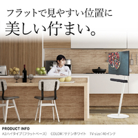 ナカムラ WLTVL5111F ～55V型対応 WALL TVスタンド A2フラットベース