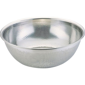 三宝産業 UK18-8 HACCP対応 パンチング浅型ザル 40cm 40cm425mm150mm FCL1301-045168040-イメージ1