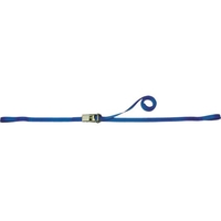 テザック TESAC/ラッシングベルト(ベルト荷締機)ラチェットバックル式アイタイプ FC804GR-4333969