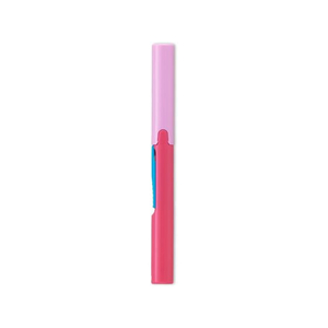 プラス はさみ 携帯用フィットカットカーブ ツイッギー ピンク 34-576 F184628-34-576SC-130P-イメージ1