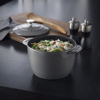 ZWILLING 40509-703-0 1251618ココット de GOHAN M Staub グレー