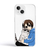 abbi FRIENDS iPhone 15用夜は猫といっしょソフトクリアケース キュルガ(withフータ) ABF26618I15-イメージ1