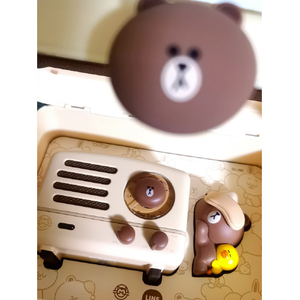 MUZEN OTR METAL with LINE FRIENDS Bluetooth スピーカー MW2AILINE-イメージ4