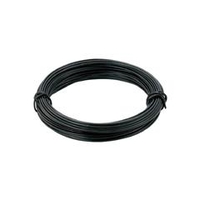 トラスコ中山 TRUSCO　カラー針金　小巻タイプ・20番手　黒　線径0．9mm TCWS-09BK