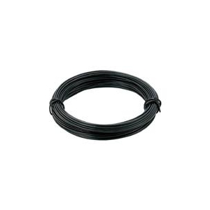 トラスコ中山 TRUSCO　カラー針金　小巻タイプ・20番手　黒　線径0．9mm TCWS-09BK-イメージ1