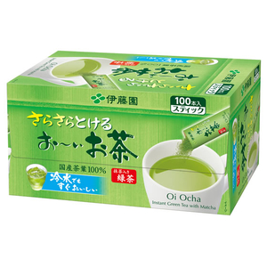 伊藤園 F828214-12120 お～いお茶 さらさら抹茶入り緑茶 スティック