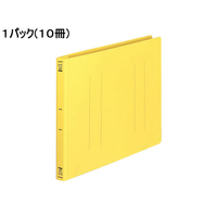コクヨ フラットファイルPP A4ヨコ とじ厚15mm 黄 10冊 1パック(10冊) F835887-ﾌ-H15Y