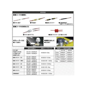 エーモン タ-ミナルセット FCD4426-3361-イメージ3