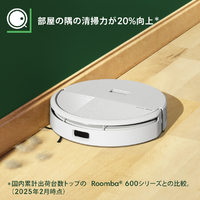 iRobot L121260 Roomba 205 DustCompactor Combo ロボット ホワイト