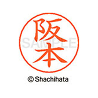 シヤチハタ ネームペン用ネーム シルバー 既製 阪本 FC46951-X-GPS-1180