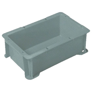 三菱ケミカルインフラテック S型コンテナ 有効内寸229×132×85mm グレー FC783FW-4977327-イメージ1