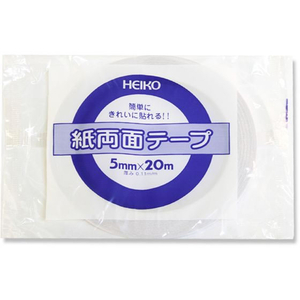 ヘイコー 紙両面テープ 5×20 1巻 FC001SC-002068000-イメージ1