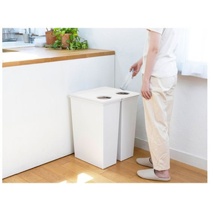 エスコ ダストボックス(丸穴フタ付) 45L FCB572N-EA995A-374-イメージ4