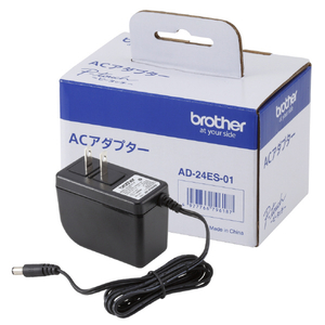 ブラザー ピータッチ専用ACアダプター ブラック AD-24ES-01 ブラザー ピータッチ専用ACアダプター ブラック AD-24ES-01