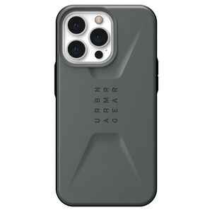 URBAN ARMOR GEAR iPhone 13 Pro用耐衝撃ケース UAG CIVILIAN シルバー UAG-IPH21MB-C-SV-イメージ1