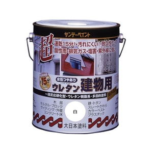 サンデーペイント 水性ウレタン建物用 1.6L ミルキーホワイト FC006HX-8186356-イメージ1
