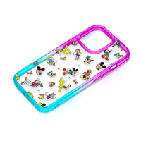 PGA iPhone 15 Pro用グラデーションハイブリッドケース ミッキー&フレンズ PG-D23BPT02MKY