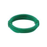 トラスコ中山 TRUSCO　カラー針金　小巻タイプ・18番手　緑　線径1．2mm TCWS-12GN