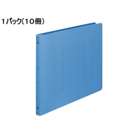 コクヨ フラットファイルPP B4ヨコ とじ厚15mm 青 10冊 1パック(10冊) F835888-ﾌ-H19B