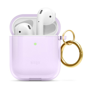 elago CLEAR CASE for AirPods/AirPods 2nd Charging/AirPods 2nd Wireless Lavender EL_APACSTPCE_LV elago CLEAR CASE for AirPods/AirPods 2nd Charging/AirPods 2nd Wireless Lavender EL_APACSTPCE_LV