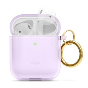 elago CLEAR CASE for AirPods/AirPods 2nd Charging/AirPods 2nd Wireless Lavender EL_APACSTPCE_LV-イメージ2