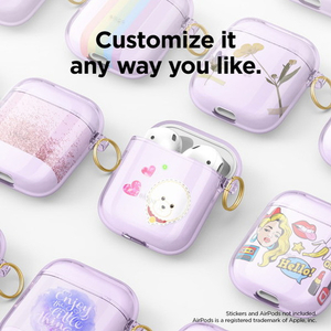 elago CLEAR CASE for AirPods/AirPods 2nd Charging/AirPods 2nd Wireless Lavender EL_APACSTPCE_LV-イメージ8