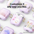 elago CLEAR CASE for AirPods/AirPods 2nd Charging/AirPods 2nd Wireless Lavender EL_APACSTPCE_LV-イメージ8