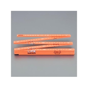 エスコ 絶縁折れ尺 グラスファイバー製 15mm×2.0m FCZ1274-EA720GR-31-イメージ1